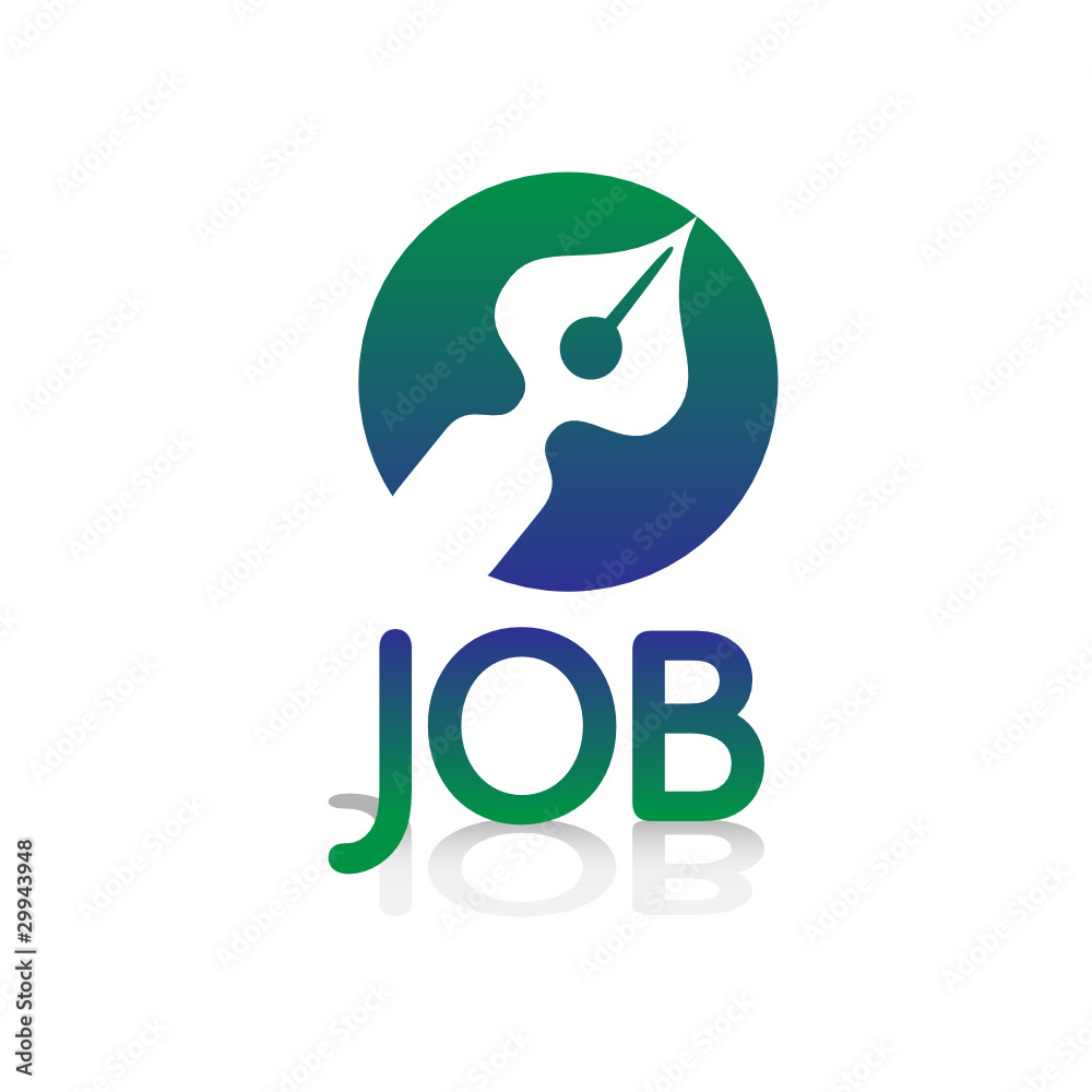 logo picto internet web label job emploi travail cv plume stylo logo picto internet web label job emploi travail cv plume stylo