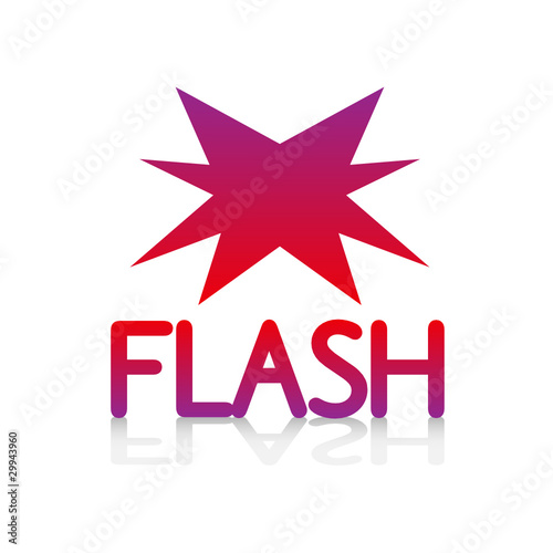 logo picto internet web flash   clair vente promo promotion