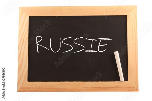 Russie sur ardoise