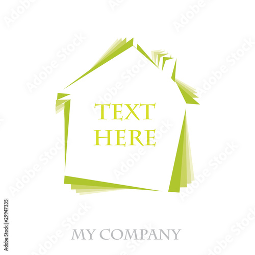 Logo moving house # Vector