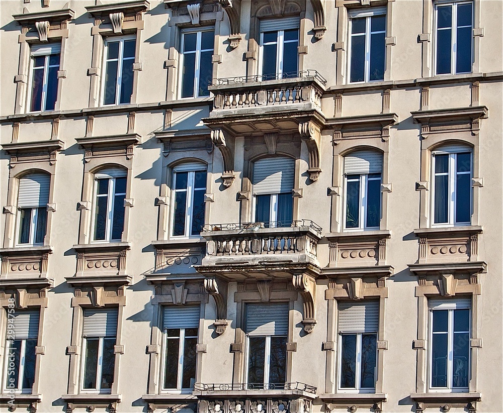Obraz premium Façade d'immeuble