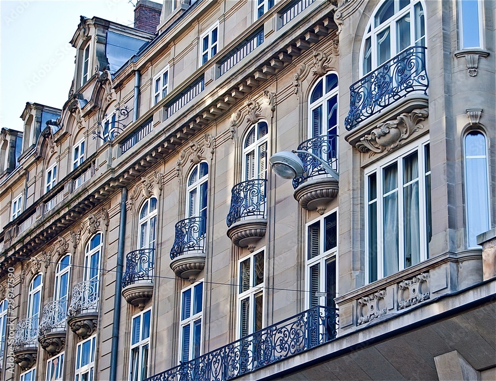 Fototapeta premium Façade d'immeuble