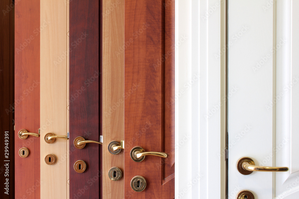 Obraz premium wood door