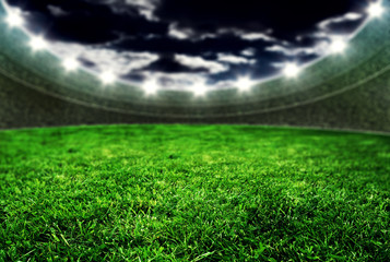 Papier peint photo Football Grande arène sportive moderne  © lassedesignen