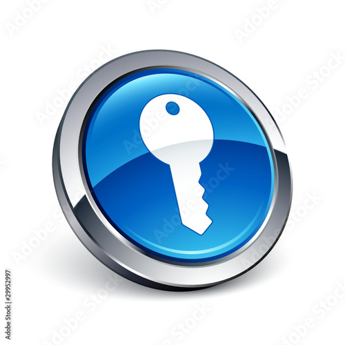 icône bouton internet clé