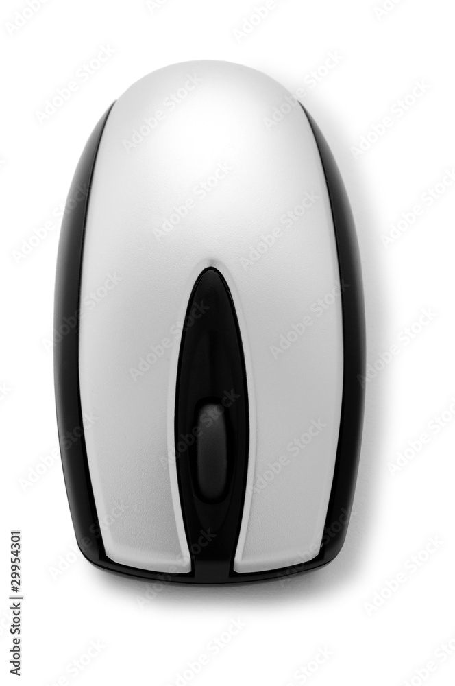 Cordless mouse isolated on the white background Cordless mouse isolated on the white background