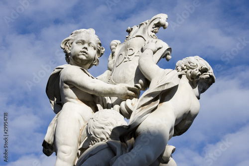 Fotografie Fontana dei putti - Piazza dei miracoli - Pisa