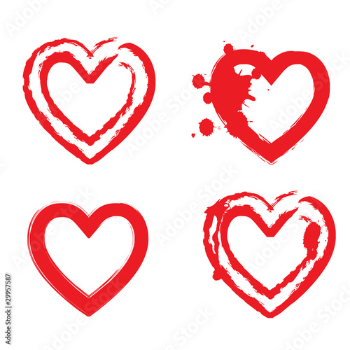 Heart Set Vector