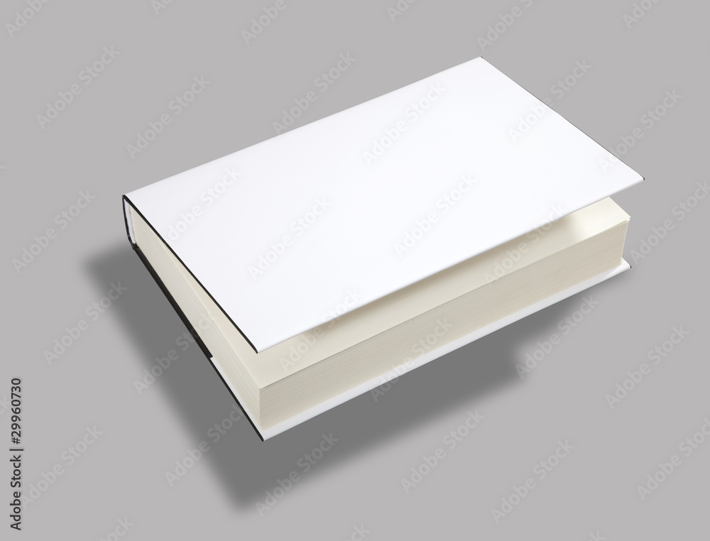Blank book open cover w clipping path Blank book open cover w clipping path