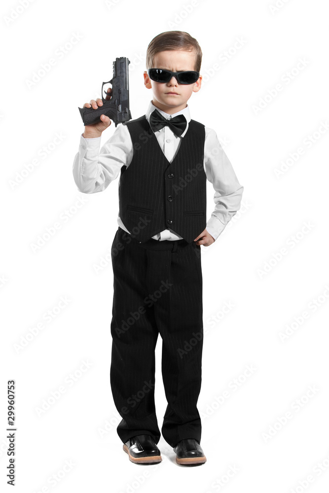 Boy with a weapon Boy with a weapon