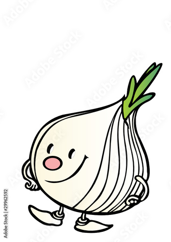 comic onion vector