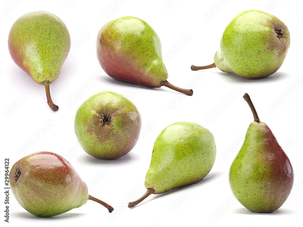 Ripe pear set Ripe pear set