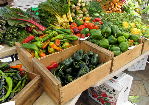 Organic Produce at Farmers Market