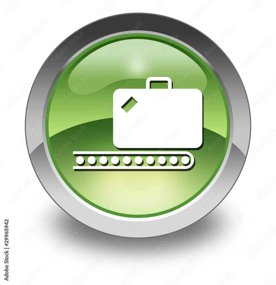 Green Glossy Pictogram Green Glossy Pictogram