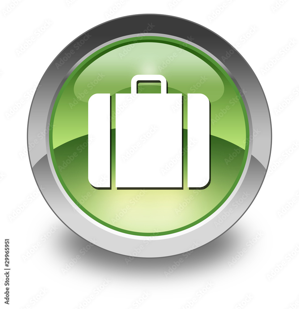 Green Glossy Pictogram Green Glossy Pictogram