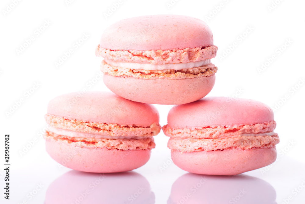 Pink macaroones Pink macaroones