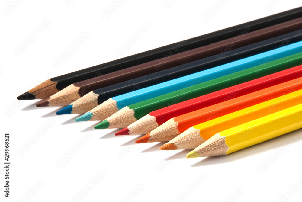 Fototapeta premium color pencils