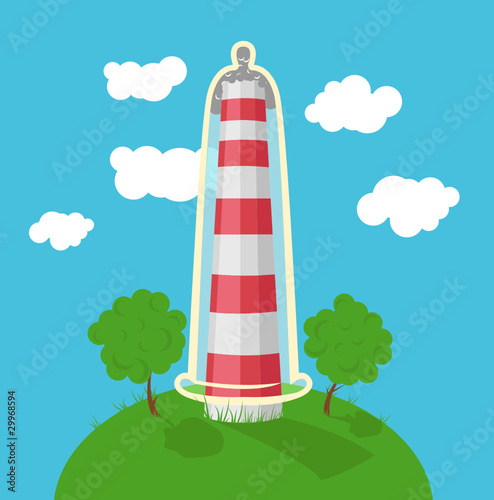 Vector ecology concept, factory with condom
