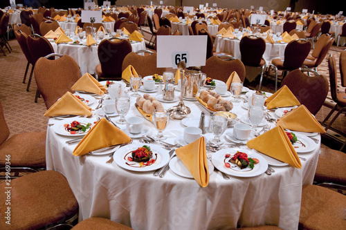 Obraz na plátně Banquet hall