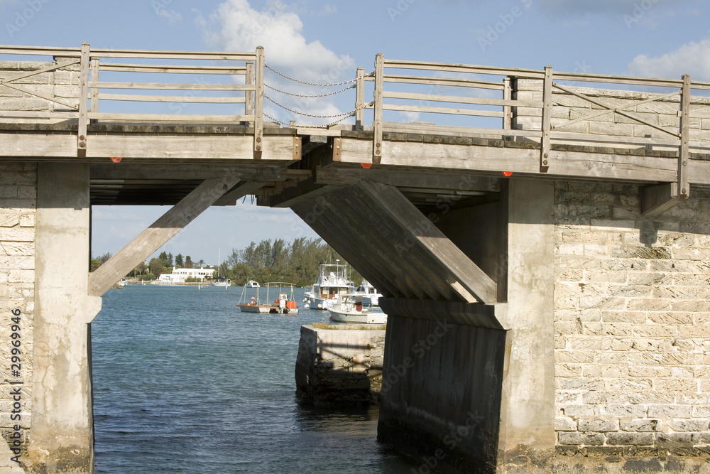 Wooden Draw Bridge