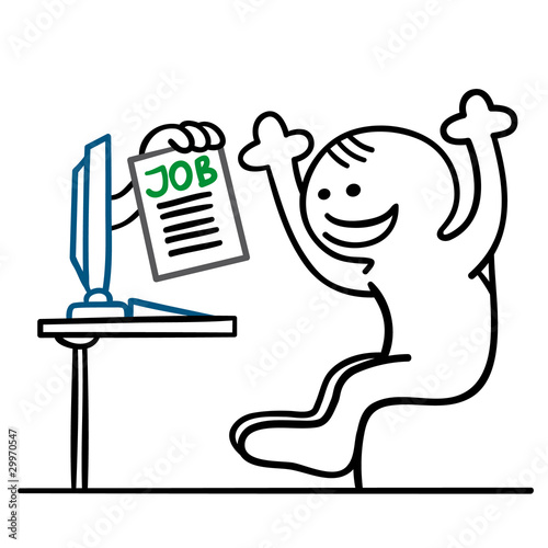 figur bekommt job