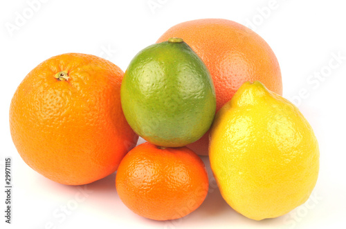 Pom  lo  citrons  orange et mandarine