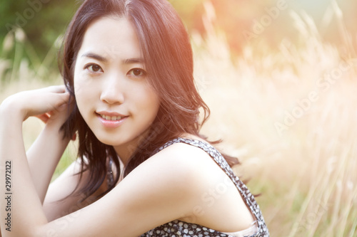 фотографія Beautiful asian woman