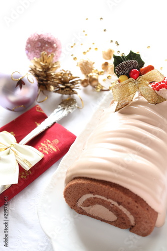 Christmas Roll Cake photo