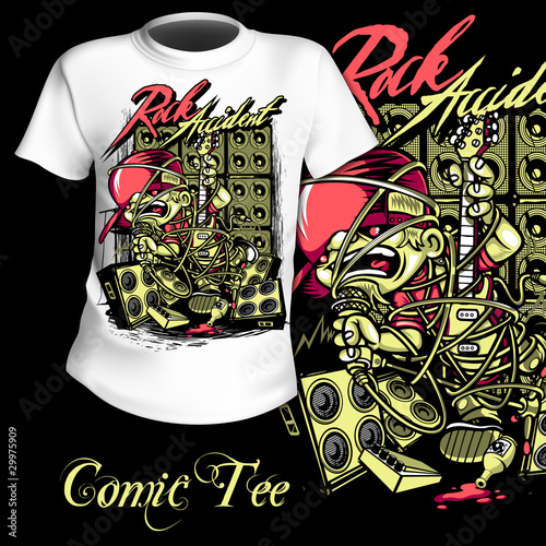 T-Shirt Print Comic