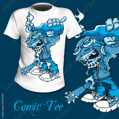 T-Shirt Print Comic
