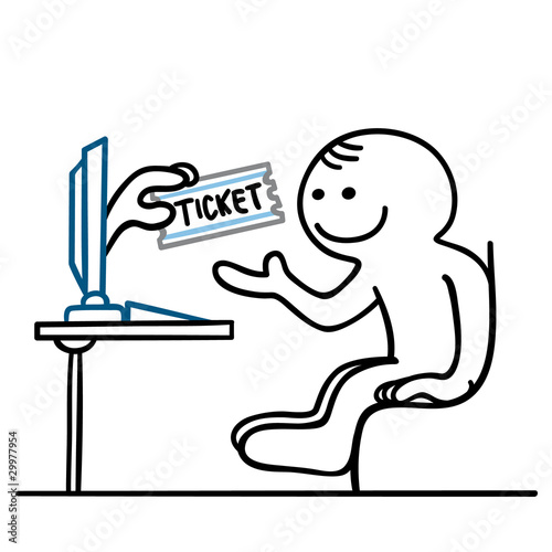 figur kauft onlineticket