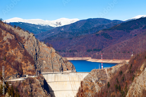 Vidraru Lake, Romania photo