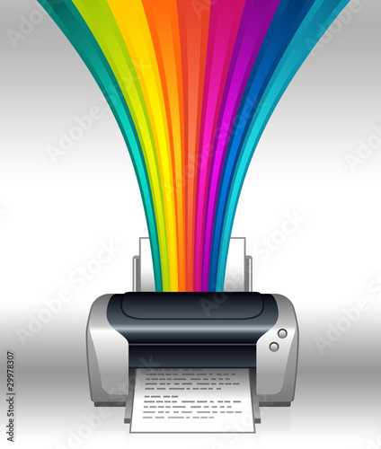 Kolorowa drukarka