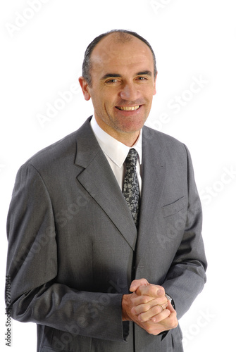 politicien souriant