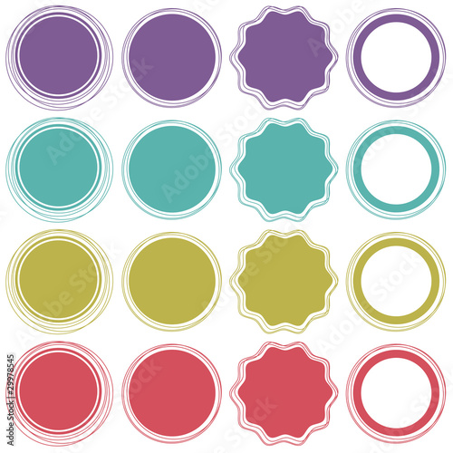 Buttons, Störer, Aufkleber