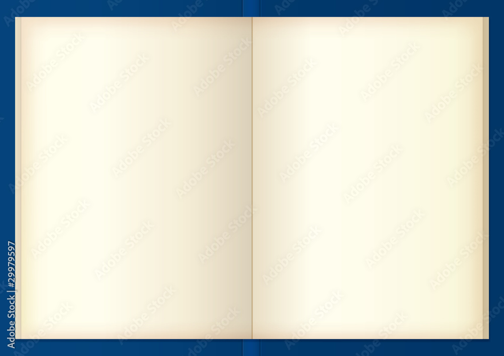 Naklejka premium 開いた本のフレーム