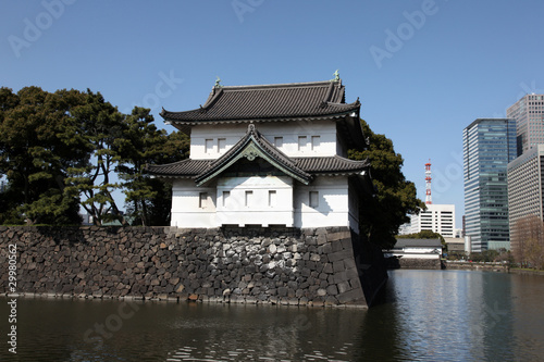 Japanese Imperial Palace in Tokyo