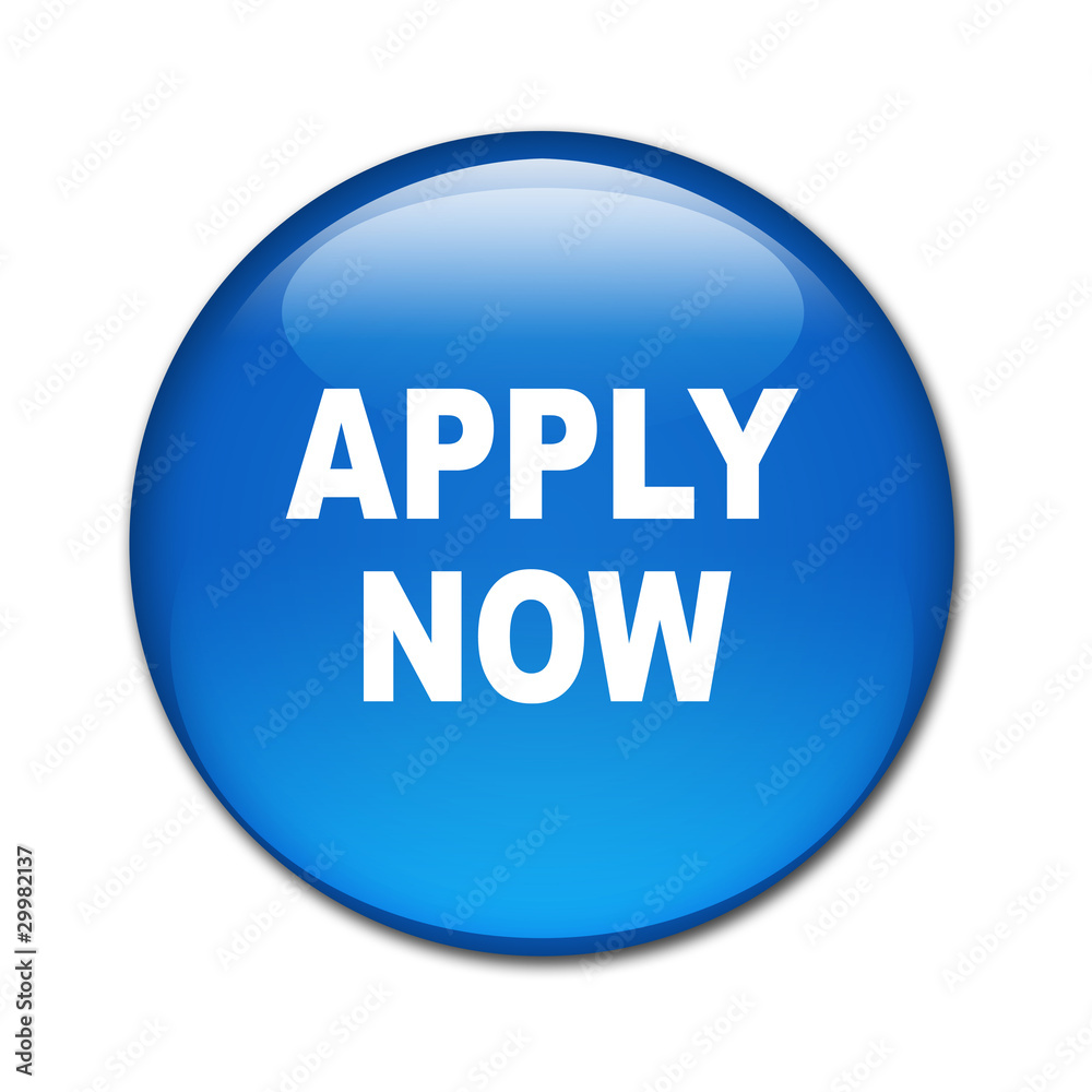 Boton brillante texto APPLY NOW Boton brillante texto APPLY NOW
