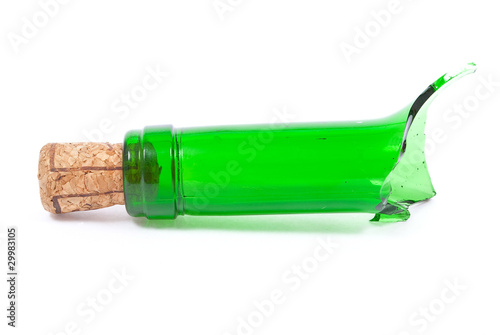 Photography Broken bottle glass