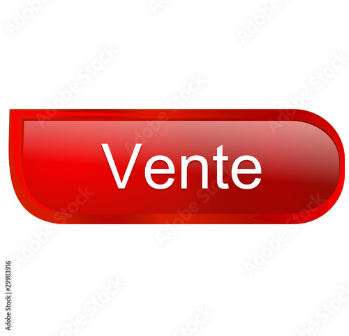 vente sur bouton design rouge