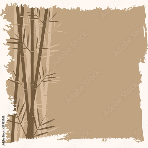 Bamboo vector backgorund