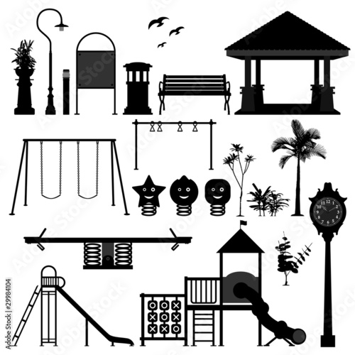 Children Playground Park Garden Equipment