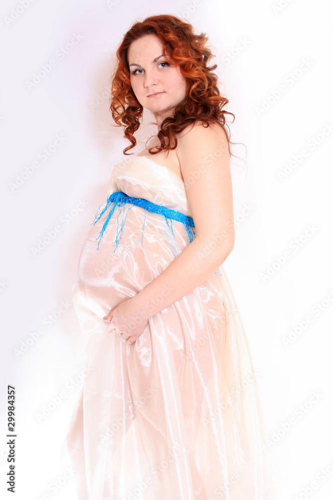 beautiful pregnant woman