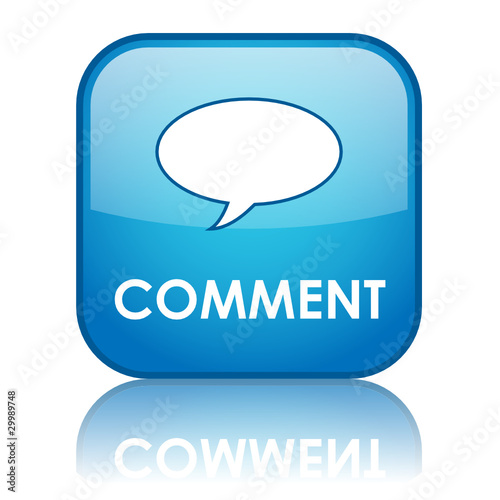 "COMMENT" Button (share forum opinion vote testimonials web)