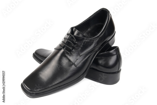 Pair of man's black shoes © Pavlo Vakhrushev