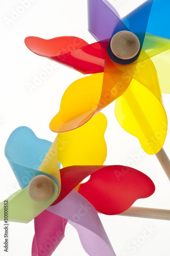 Colorful Pinwheel Background