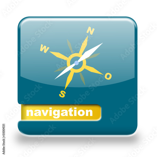Button spare Navigation grün orange