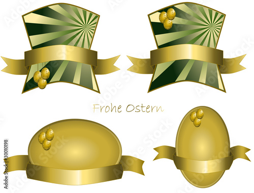 Banderolen Ostern