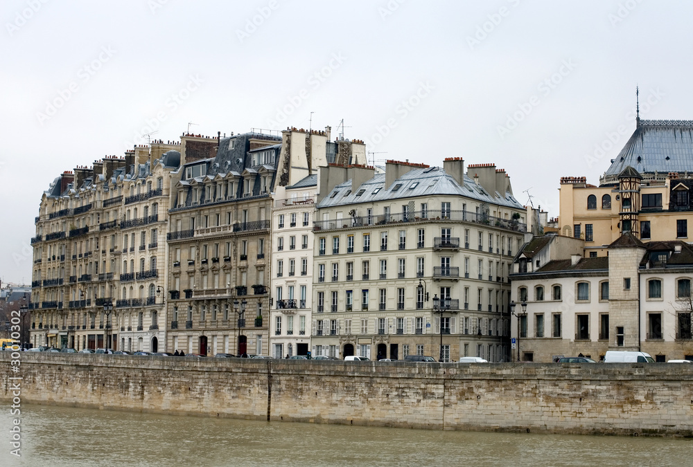 Apartment Buildings, Paris, France