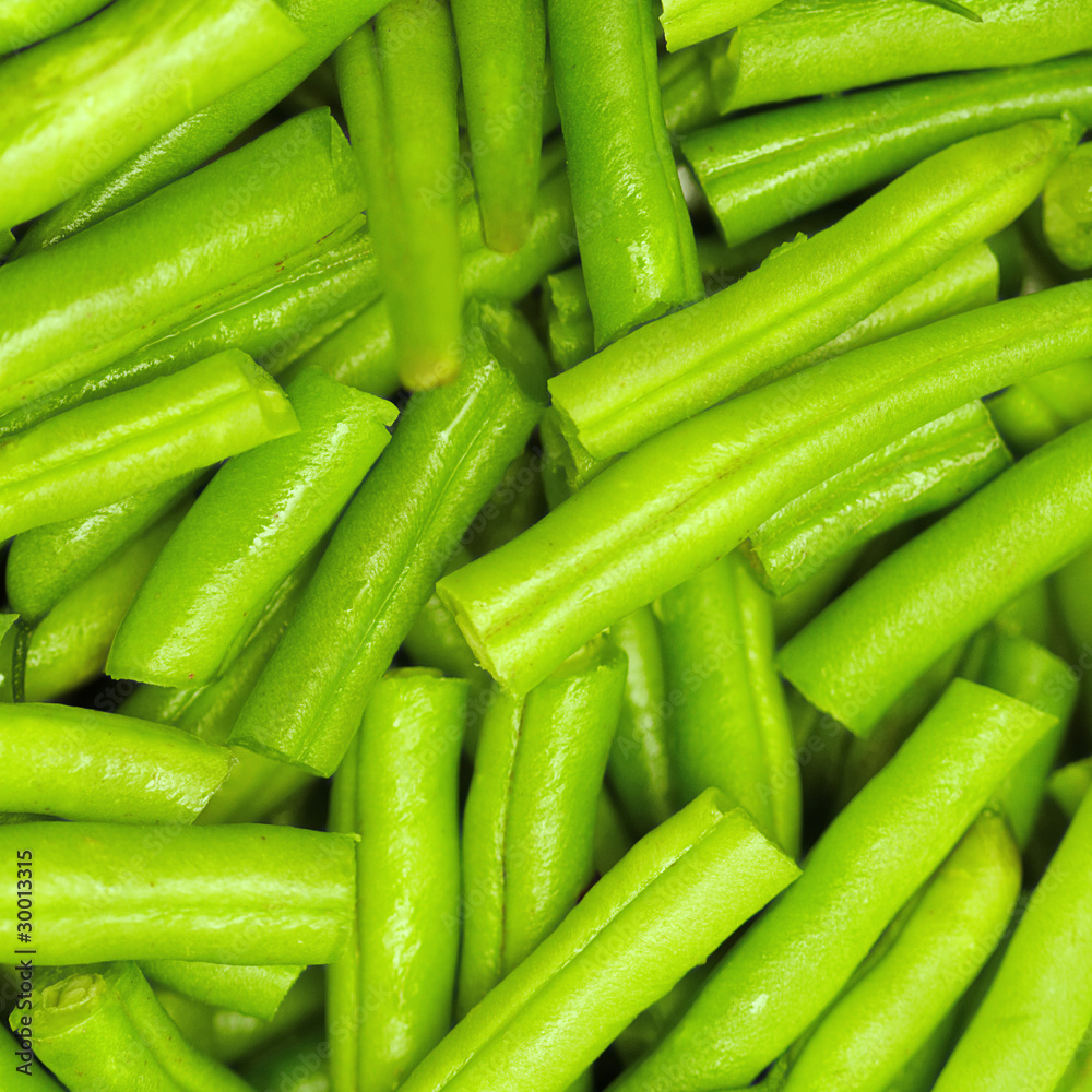 String beans as a background String beans as a background